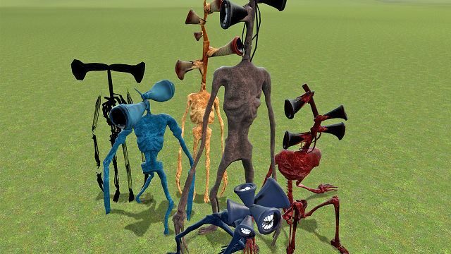 6种不同形态的警笛头,你见过吗?幽灵版还会闪现!