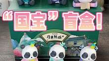 乐天派的月半熊猫书院系列#盲盒 国宝都在努力学习，我们有什么理由偷懒呢？#充能计划 #宅物