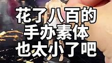 花了八百的手办素体，居然这么小！你们知道这是哪个角色的吗？#潮玩 #兵人 #手办