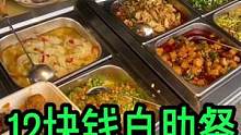 12块钱的自助餐长什么样？#日常vlog #美食 #房车旅行 #大好河山陪你跨年