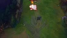坐飞机到峡谷变成嘉然守护腕豪！#lol #腕豪 #嘉然 