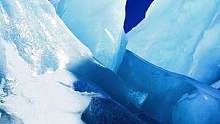令人窒息的蓝冰世界！#冰川 #旅行大玩家 #唯美意境