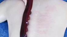 #开背 #擀筋棒使用方法 #背薄一寸年轻十岁  #居家锻炼