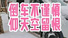 开车，尤其是开房车，只要一犯懒，必然出事故，好在没给别人造成损失