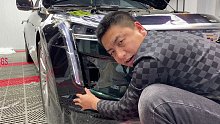 凯迪拉前杠贴黑克骑士-3隐形车衣专业技术讲解教程 第二部
