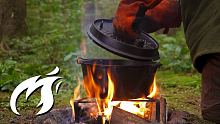 Ribs in 6 KG BUTTER im Wald zubereiten Das Resulta