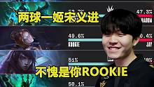 Rookie发条第一人称视角，两球一姬不是盖得，不愧是你宋义进
