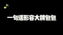 一句话形容大牌包，真相了#