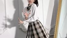 灿烂的笑永远是最美的容颜  #jk制服格裙 #A领舞者雪儿 #舞蹈