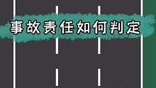 左右车辆同时向中间车道变道，发生碰撞，怎样判责#用车知识 #驾驶技巧 #新手开车 