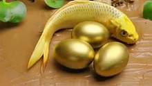 彩色锦鲤鱼和可爱的小鳄鱼…！#定格动画 #定格烹饪#解压#小助手 