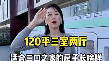 120平三室两厅适合三口之家的房子长啥样？快艾特那个你想一起住进去的ta#洛阳 #家 #房产 #买房