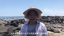 赶海发现100多一斤的猛货，大战半小时才制服这家伙，实在太猛