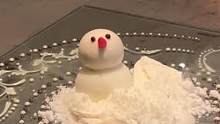 可可爱爱小雪人，都不忍心吃了