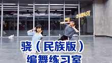 【白小白】这个版本的超好看！《骁》（民族版）编舞练习室