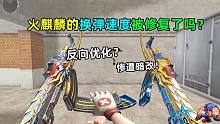 【CF小实验】火麒麟的换弹速度被修复了吗？
