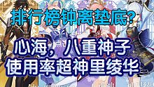 【原神】是什么魔鬼排行榜让钟离垫底？2.5深渊使用率心海八重超越凌华!