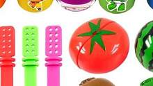 水果玩具大变身，变成美味的双色冰淇淋，好诱人呀 #橡皮泥 #趣味玩具 