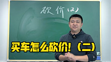 买车怎么砍价！(二)