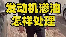 发动机渗油，一个月也渗不了几滴 所以可以忽略不管