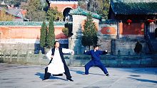 外国徒弟记录师父日常练功，用心学习武当太极拳，武当顾师毅道长