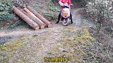 这样的村道你们那有吗？看我骑摩托车技术咋样