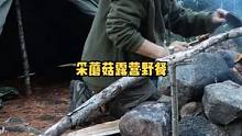 野外采野果和野蘑菇野餐露营（野蘑菇不懂不要乱吃）。#野外 #户外 #露营⛺ #露营 #户外生活 #户