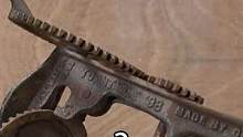 （2/3）纯手工修复「1898年制造的削皮机」，超罕见的老工具，没想到削皮效率还不错！#修复 #解压