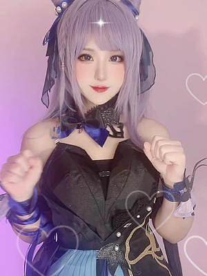 阿晴終于有新衣服穿了#薄櫻初綻時(shí) #cos #原神 #刻晴
