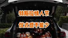 特斯拉情人节惊喜#创作灵感 #仪式感不能少 #杜邦特斯拉床垫 #特斯拉model3 #特斯拉mode