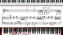 流行钢琴弹唱原版专业伴奏手法&织体教学：《人世间》雷佳