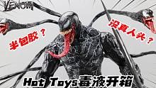 半包胶，没真人头？Hot Toys毒液值得买吗？【涛哥测评】