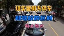 现实版侧方停车和驾校的区别有多大？#每天一个用车知识 #新手上路 #侧方停车 