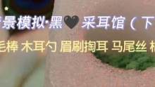 情景模拟·黑心采耳馆（下）鹅毛棒｜木耳勺｜眉刷掏耳｜马尾丝 #采耳 #掏耳朵 #解压 #声控助眠 #