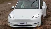 测评model Y，全轮驱动挑战河滩越野，四驱能力究竟如何？