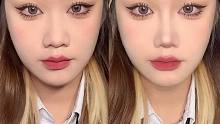 长鼻缩短！3个动作改变面部结构少女感拉满#新手化妆教程