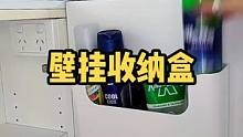 别再浪费柜门空间，壁挂收纳盒超适合收纳一些零碎小东西#收纳神器 #生活小技巧 #收纳整理 #整理师 