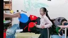 放下手机在家陪孩子#打乒乓球 不用球桌不用捡球，娱乐放松同时提高孩子#专注力 #反应力 #居家运动 
