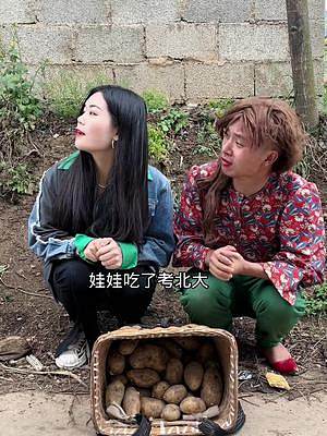 山歌版麦洋芋  你们喜欢吗 ？贵州大洋芋#农村搞笑段子