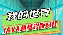 我的世界：Java和基岩版对比，原来套娃都是用Java版弄的 #mc不灭 #制作不易 #我是世界  