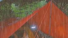 暴雨露营，深夜雷雨交加，在帐篷里听着雨声喝酒吃肉#户外#露营#听雨#解压#治愈#助眠#下雨天 