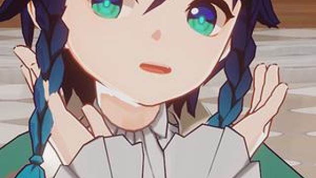 【仿原神渲染】这么可爱的卖唱的 不进来看看吗「大喜」『温迪』