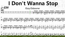 【金牌乐手网】DT0730.Ozzy Osbourne - I Don't Wanna Stop 鼓