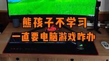 熊孩子总是玩电脑游戏，不好好学习怎么办？#涨知识 #数码科技 #电脑小技巧 