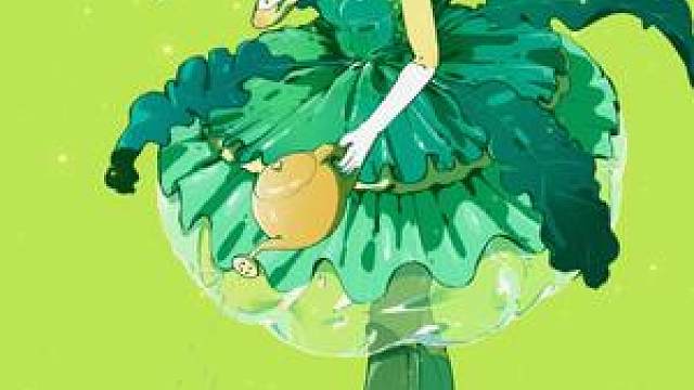 用我的画风挑战西兰花拟人,刚来抖音,会有人喜欢我的画风吗?