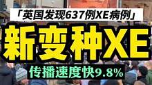 英国发现637例新变种XE感染病例，传播速度快9.8%#小李哥在英国 #英国 #伦敦 #海外生活 #