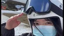 滑雪⛷️初体验，摔得很开心#走呀去滑雪 #滑雪#vlog日常