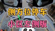 侧方位停车现实版！小区反向侧方位停车方法1#每天一个用车知识 #新手上路 #侧方停车