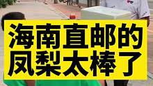 海南直邮凤梨，香甜，果汁超多，想吃的来安排#房车生活 #美食 #凤梨 #海南