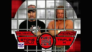 冷石VS  Triple H .2001无路可逃 三重地狱